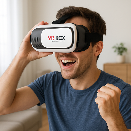 Vr box نظارات عالم افتراضي go